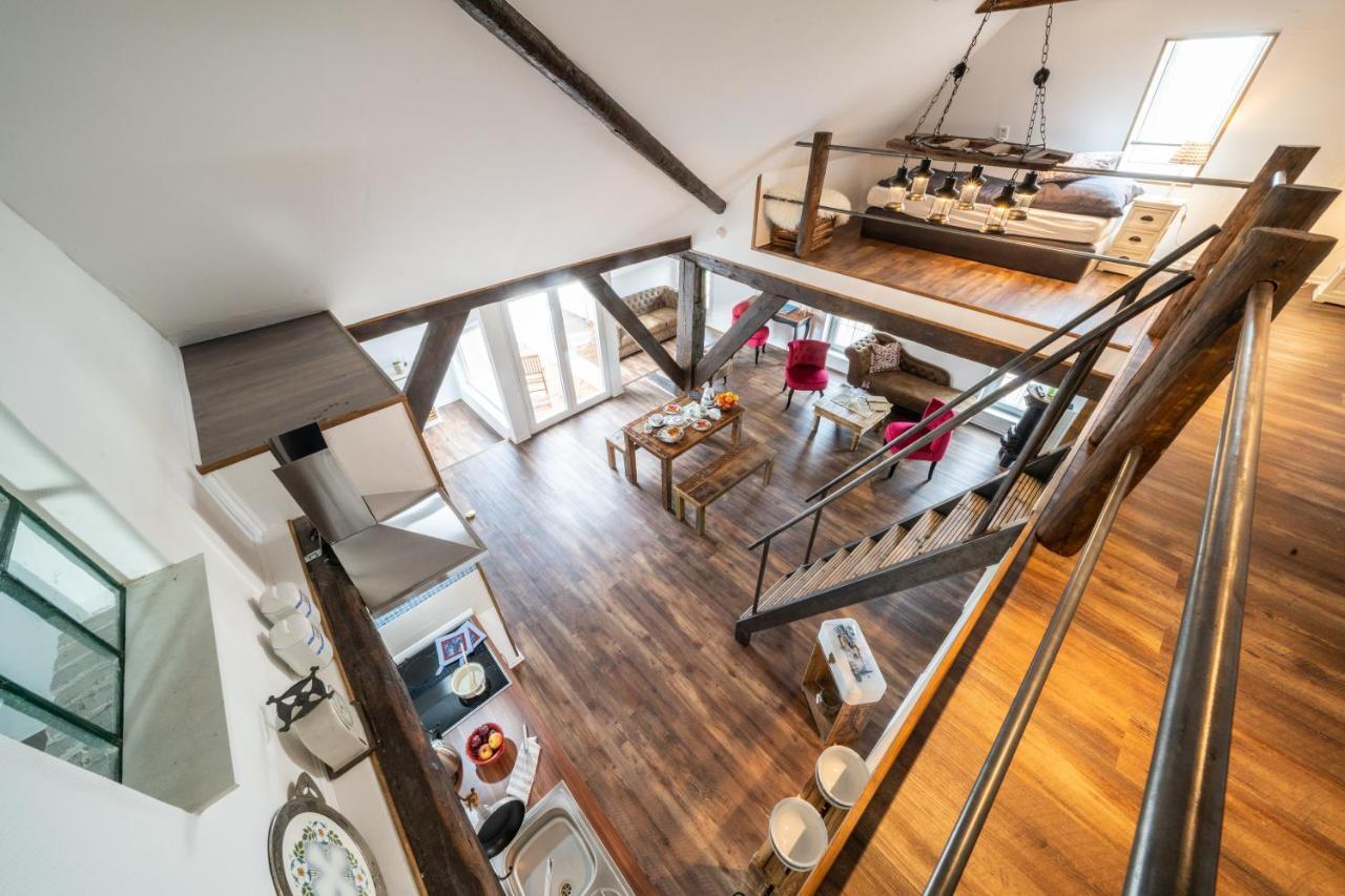 Ostland Loft Im Insel-Land-Hotel Michaelsen 博尔库姆 外观 照片